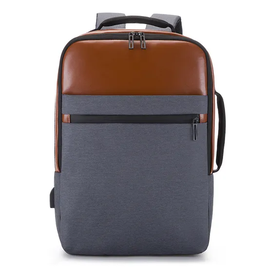New Backpack Business Leisure 15.6-Inch Computer Bag Large Capacity Travel USB Charging Backpack