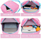 New Cross Border Cute Bow Print Three Piece Set for Middle School Students Campus Large Capacity Backpack