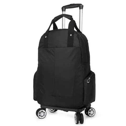 Travel Laptop Backpacks with Wheels Men School Backpack Trolley Business Backpack Suitcase for Travel