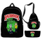 Hot Selling Backwoods Backpack 3-Piece Set Rick Modi Backpack Full Color Printed Backpack