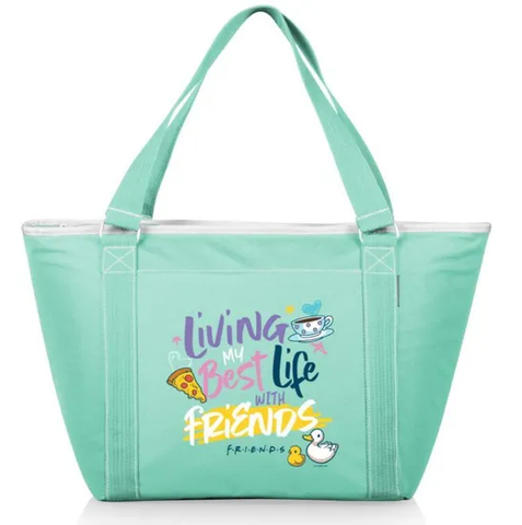 Promotional Insulated Lunch Cooler Bag, Beach Bag Picnic Reusable Lunch Bags for Women, Men, Kids Eco-Friendly Gifts Cool Bag with Zipper Water-Resistant