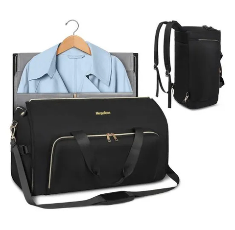 Business Travel Duffle Custom Logo Foldable Suit Cover Garment Bag