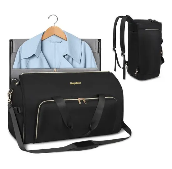 Business Travel Duffle Custom Logo Foldable Suit Cover Garment Bag
