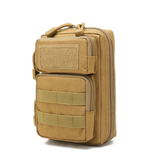 Multi Functional Sports Waist Bag Tactical Cycling Camouflage Oxford Cloth Mobile Phone Bag