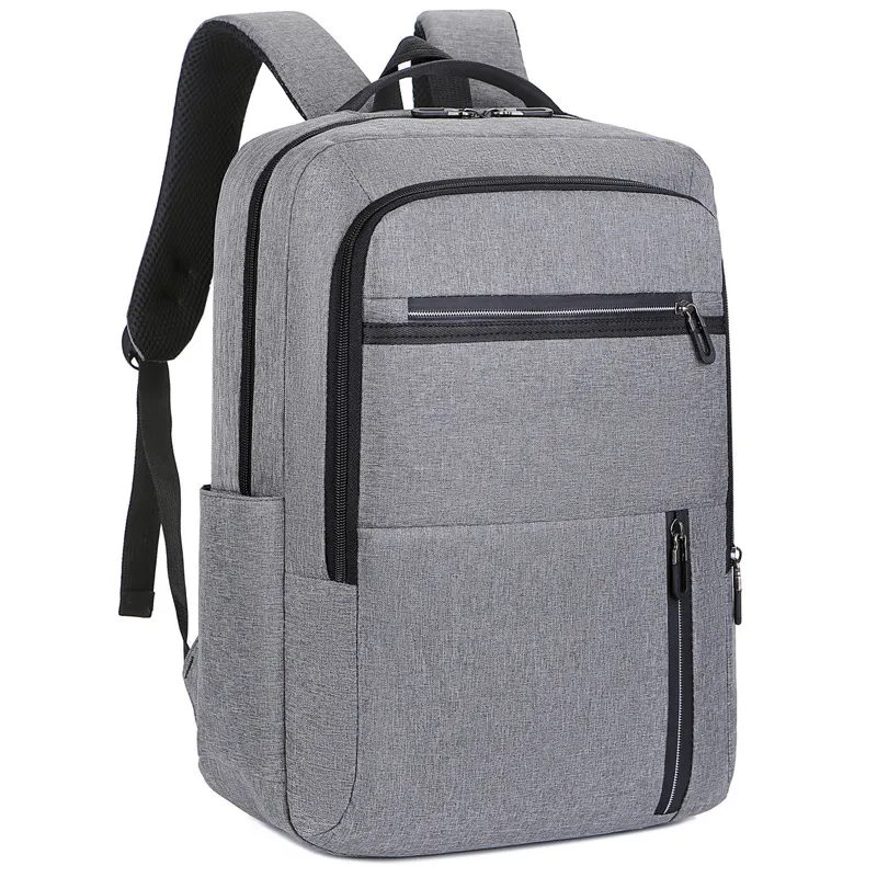 Mens Business 15.6-Inch Computer Backpack with Water Splashing Prevention Large Capacity Student Backpack