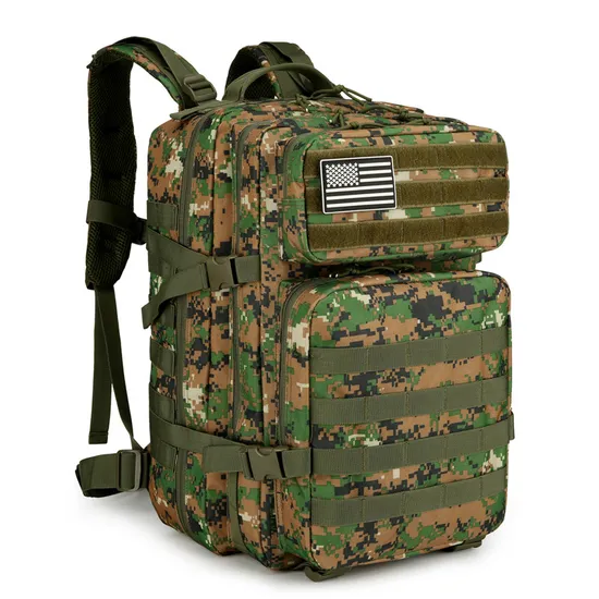 2024 New Camping Training Camo Backpack Outdoor Large Capacity 3p Backpack