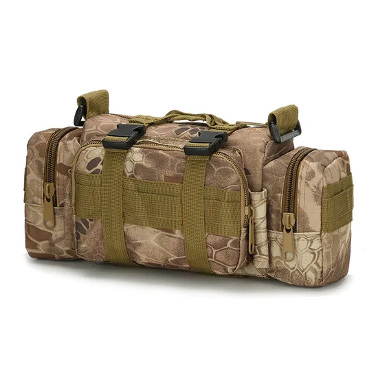 Outdoor Fishing Tool Storage Waist Bag Magic 3p Camera Bag Multi Functional Molle Tactical Bag