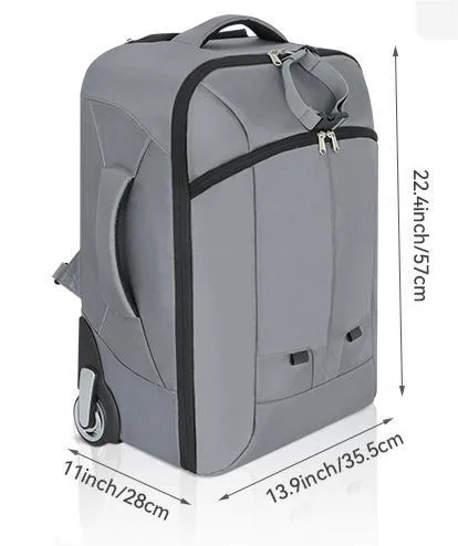 SLR Camera Backpack for Outdoor Photography, Pull Rod Backpack, Multifunctional Digital Camera Backpack
