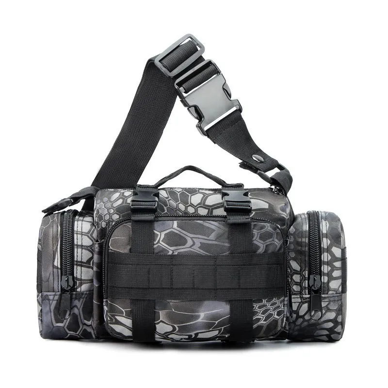Outdoor Fishing Tool Storage Waist Bag Magic 3p Camera Bag Multi Functional Molle Tactical Bag