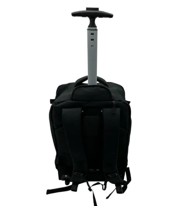 Men Wholesale Customized Wheel Trolley Travel Bag Backpack