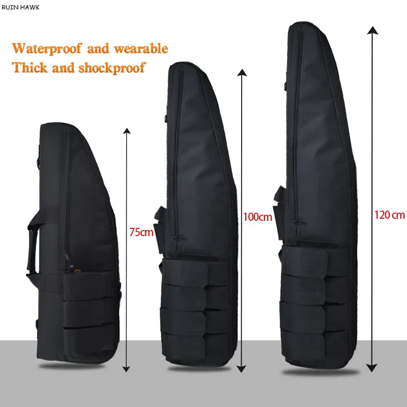 Multi Functional 1 Meter Diagonal Outdoor Camouflage Gun Bag 120cm Egg Cotton Bag