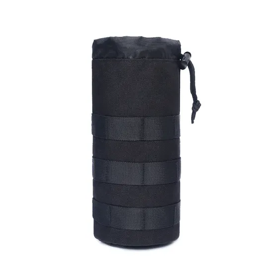 Water Cup Cover Camouflage Tactics Lightweight Molle System Waist Hanging Large Water Bottle Bag