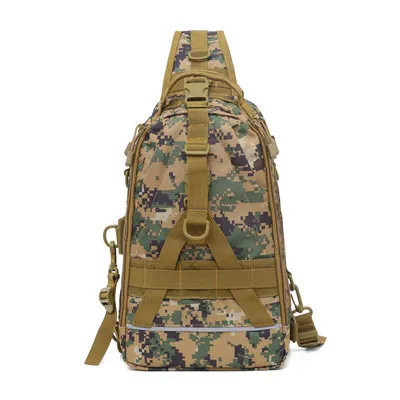 Single Shoulder Crossbody Bag Outdoor Camouflage Waterproof Fishing Gear Road Sub Bag