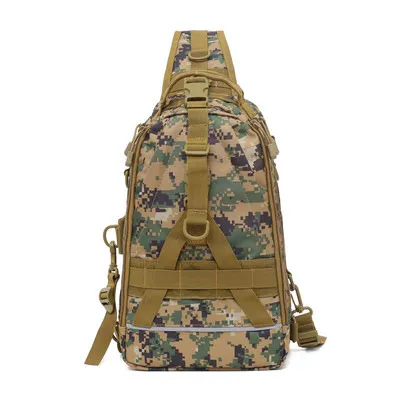 Single Shoulder Crossbody Bag Outdoor Camouflage Waterproof Fishing Gear Road Sub Bag