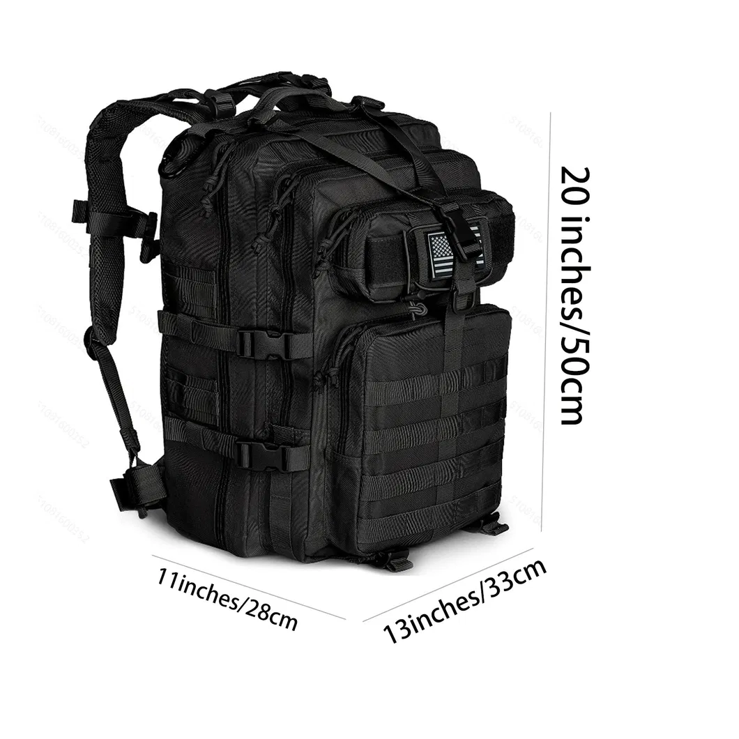 Tactical Backpack with an Enlarged 3p Multifunctional Outdoor Mountaineering Waterproof Backpack