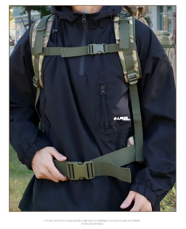 Large Capacity Travel and Mountaineering Outdoor Backpacks Waterproof