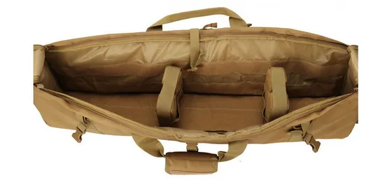New Outdoor Tactical Load Carrying Bag M249 Large Double Layered Single Shoulder Gun Bag