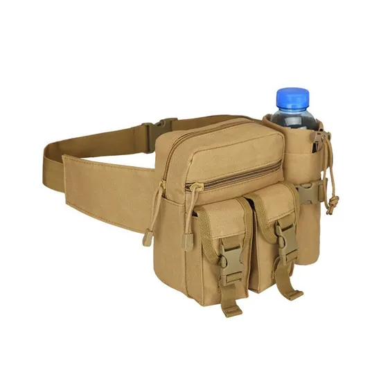 Outdoor Sports Running Tactical Waist Bag Functional Waterproof Bag Mountaineering Waist Bag