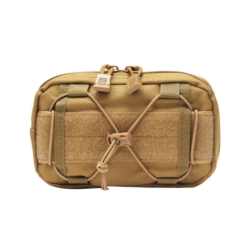 Wholesale Molle Accessory Bag Tactical Waist Bag Multifunctional Mobile Phone Bag Camouflage Hanging Bag