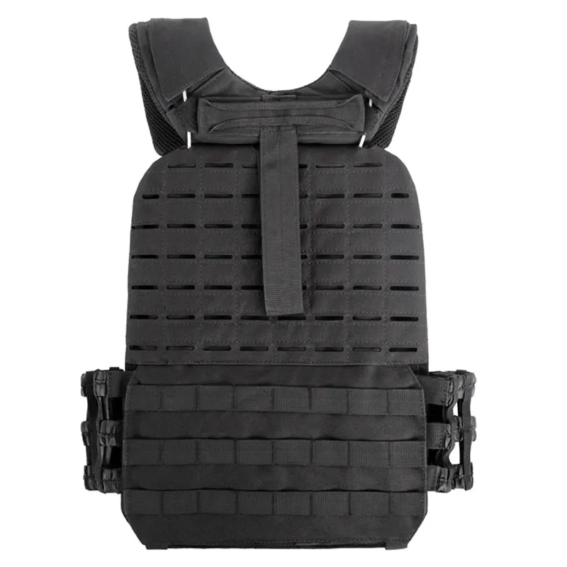Quick Decomposed Tactical Vest Black Multi Functional Camo Outdoor Tactical Vest