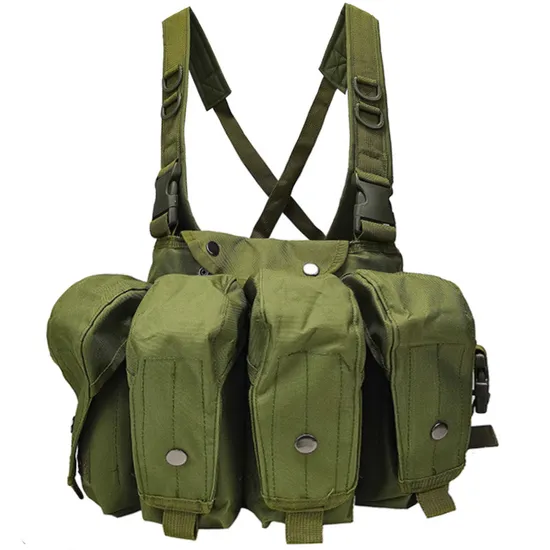 Ak Belly Bag Tactical Vest Field Camo Combat Vest Molle Multi Functional Vest Tactical Equipment