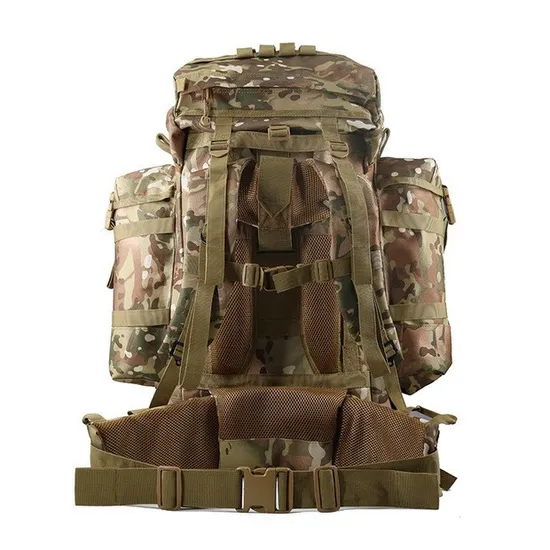 New 80L Outdoor Tactical Backpack Heavy Camo Mountaineering Tourism Backpack