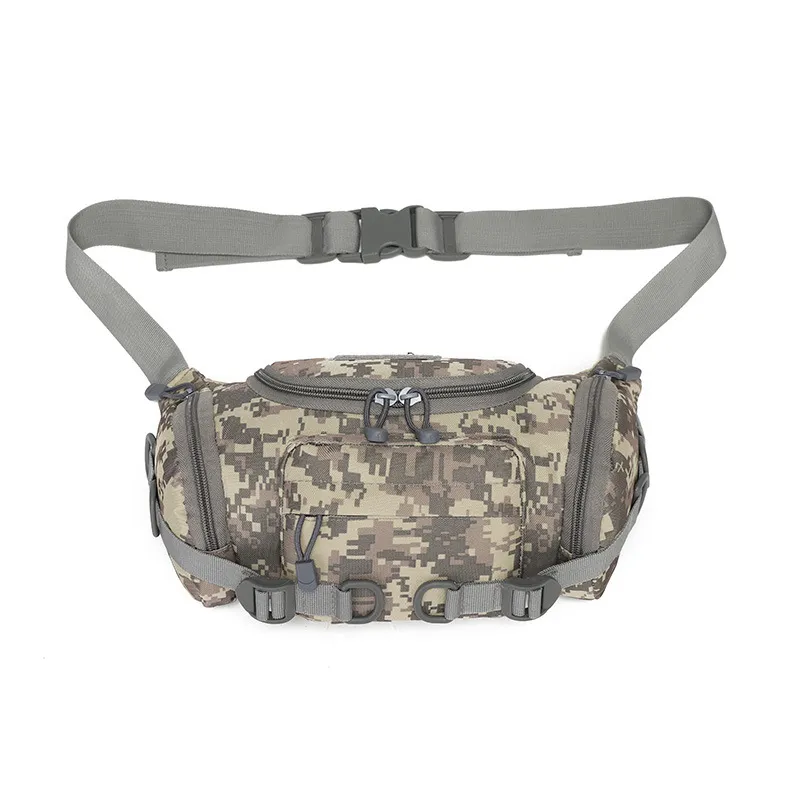 New Waist Pack Outdoor Training Camouflage Tactical Small Anti Splash Mountaineering Bag