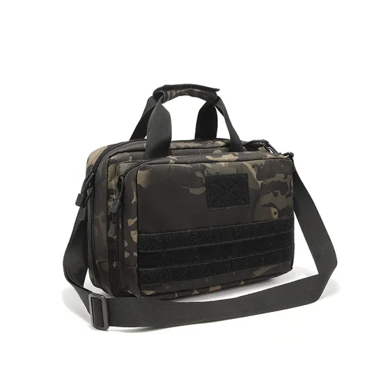 Outdoor Tactical One Shoulder Handbag Multi Functional Large Capacity Bullet Clip Gun Bag