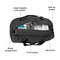 Travel Bag Outdoor Sports Luggage Waterproof Custom Print Duffel Oxford Gym Bag