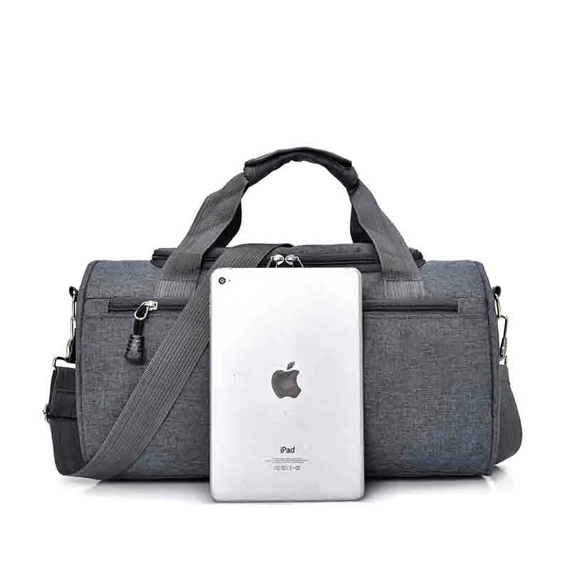Custom Sports Fitness Bag Men&prime;s Single Shoulder Travel Bag Duffel Bagcustom Logo Manufacturer