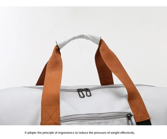 Waterproof Sports Dry Wet Separation Ladies Duffel Bag Weekend Gym Capacity Color Nylon Duffel Bag