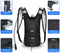 Hydration Backpack with 70oz Water Bladder 2 Waist Pouch Water Pack Lightweight Nylon Hydration Pack for Hiking Camping Cycling