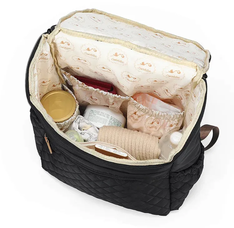 Multifunctional Travel Mom Baby Diaper Bag Custom Large Capacity Diaper Bags Backpack