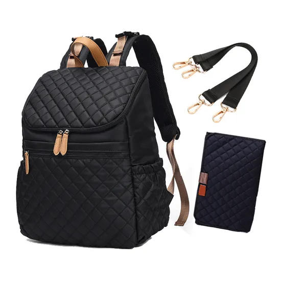 Multifunctional Travel Mom Baby Diaper Bag Custom Large Capacity Diaper Bags Backpack