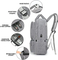 Theft Durable Laptop Travel Work Business College Waterproof Student School USB Computer Bag Bookbag Backpack