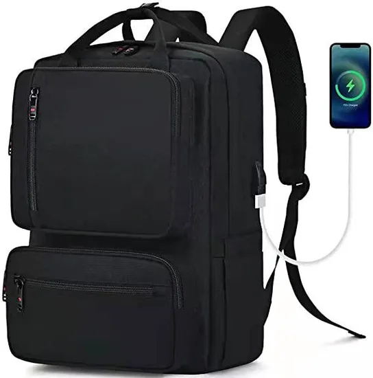 High-Quality Anti Theft Rucksack USB Laptop Students Durable Travel Work School College Bookbags Backpack Men Women