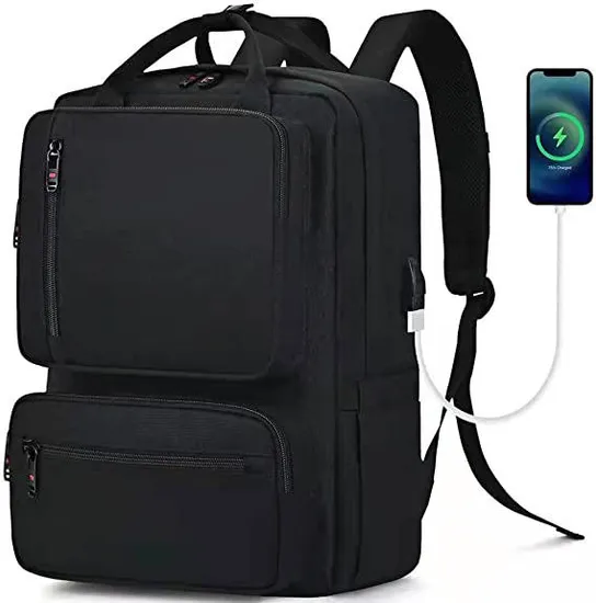 High-Quality Anti Theft Rucksack USB Laptop Students Durable Travel Work School College Bookbags Backpack Men Women