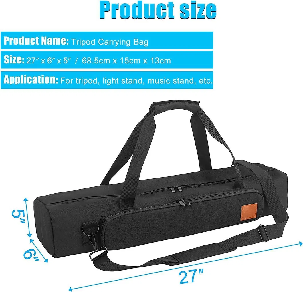 Thickened Camera Tripod Bag SLR Photography Equipment Light Rack Bag Slide Rail Fishing Live Streaming Tripod Bag