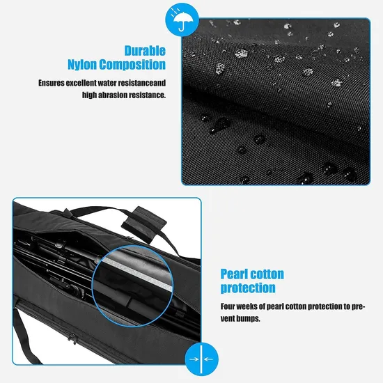 Thickened Camera Tripod Bag SLR Photography Equipment Light Rack Bag Slide Rail Fishing Live Streaming Tripod Bag