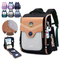 New Backpack 3-6 Grade Spine Protection and Weight Reduction for Boys and Girls Large Capacity Student Backpack