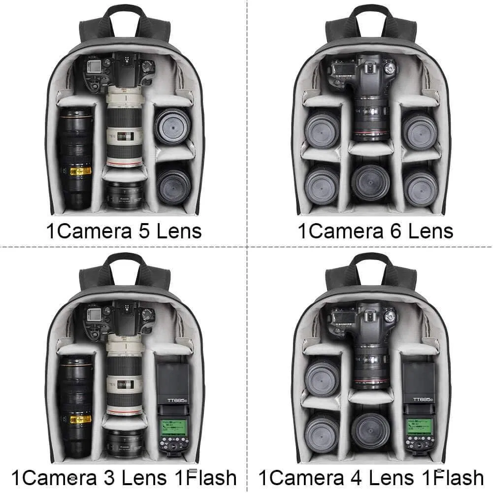 New Digital Camera Backpack Waterproof Outdoor Photography Bag Camera Backpack