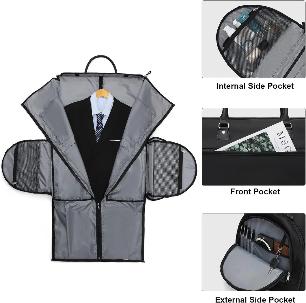 Customized Travel Clothing Bag Foldable Suit Bag Handbag Large Capacity Travel Bag