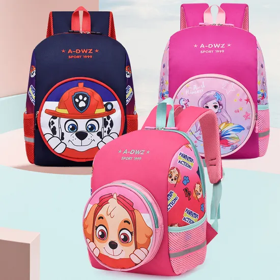 Kindergarten Backpack for Boys and Girls Children with Stress Relief Cartoon Cute Student Backpack