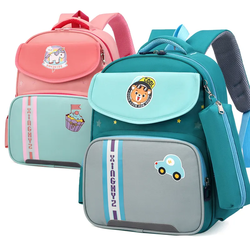 2024 New Children Backpack 1-6 Year Old Cartoon Boys and Girls Backpack Wholesale