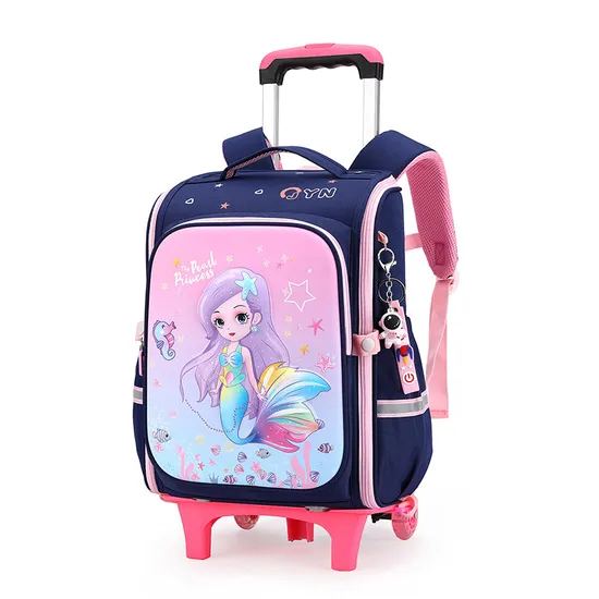 New Backpack Small Size Primary School Students 1-3 Grades Spinal Protection and Load Reduction Cross Border Trendy Popular Backpack