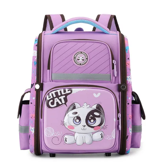 2024 New Kindergarten Children′s Backpack School Student Load Reduction and Spinal Protection Cartoon Unicorn Backpack
