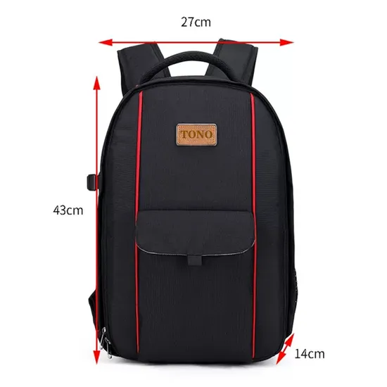 SLR Camera Bag Double Shoulder Micro Single Professional Photography Backpack Multi Functional Large Capacity Camera Bag
