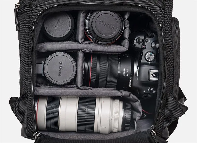 Digital SLR Camera Backpack Outdoor Waterproof Professional Multi Functional Micro Single Quick Retrieve Photography Backpack