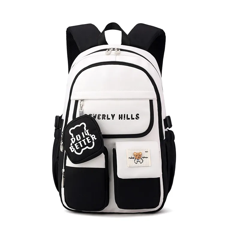 2024 New Children&prime;s School Backpack Lightweight Primary School Girls Shoulder Backpack