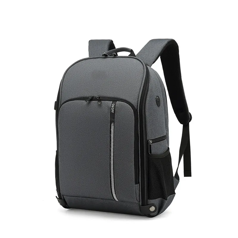LED Micro Single Camera Bag SLR Digital Camera Double Shoulder Outdoor Waterproof Drone Backpack